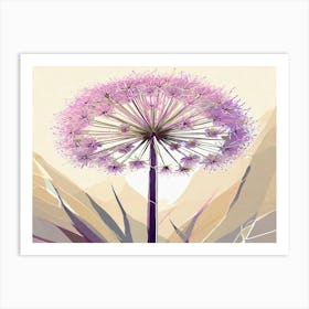 Allium 28 Art Print