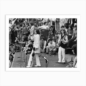 The Rolling Stones On Stage, 1969 Art Print