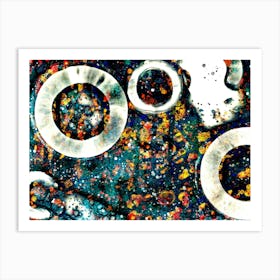 Abstraction Modern Art Stains 1 Art Print