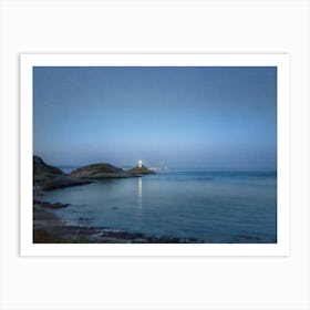 Mumbles at dusk Art Print