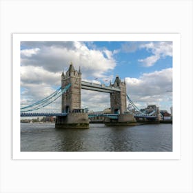 Tower Bridge In London Art Print