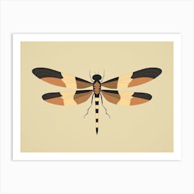 Dragonfly Halloween Pennat Celithemis 1 Art Print