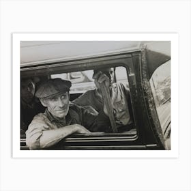 Untitled (Men In Truck) By Russell Lee Art Print