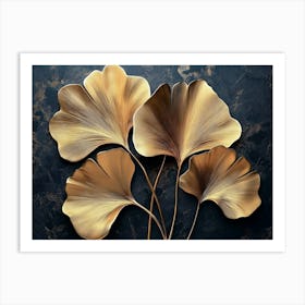 Ginkgo Leaves 9 Art Print