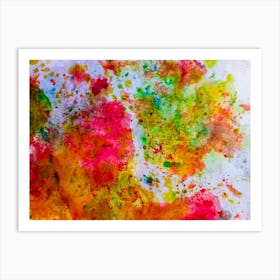 Watercolor Painting 5 Art Print