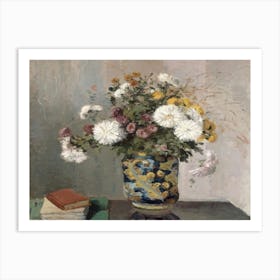 Flowers In A Vase 35 Art Print