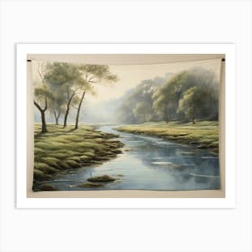 'River' Art Print