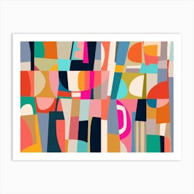 Mid Century Modern 5 Art Print