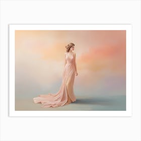 Portrait Of A Woman Art Print