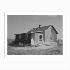 Home Of Charles Swanson, Cut Over Farmer Near Northome, Minnesota By Russell Lee Art Print