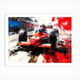 Open Wheel Racing - Auto Racing Art Print