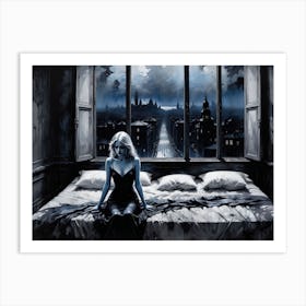 Darkness Looms Art Print