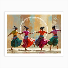 Dancers Art Print