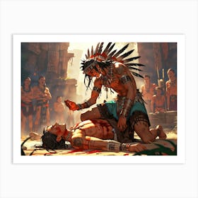 Indian Warriors Art Print