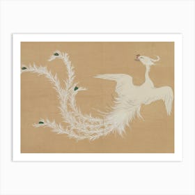 Japanese Ukiyo-E Chinese Peacock Art Print