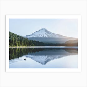 Mount Hood Oregon Reflection Lake Art Print
