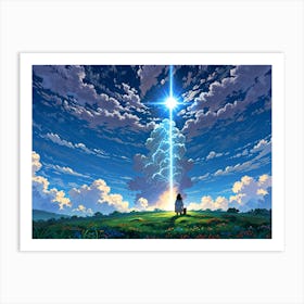 Light In The Sky Art Print