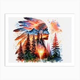 Native American Heritage Collection 11 Art Print