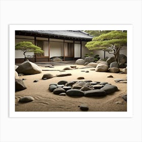 Japanese Garden 1 Art Print