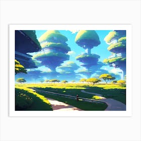 Futuristic City, Futuristic Art, Futuristic Landscape, Futuristic City, Futuristic City Art Print