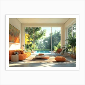 Serenity At Home Art Print