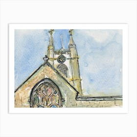 St Mary S Church, Ashford, 15th May 2024 Art Print