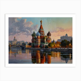 St Basil'S Cathedral Art Print