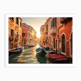 Venice, Italy Paintings Art Print Art Print