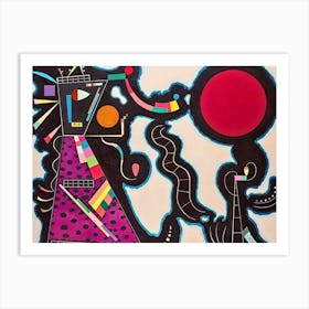 Wassily Kandinsky The Woman Art Print