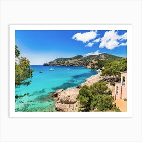 Camp de Mar Mallorca Art Print