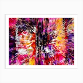 Acrylic Extruded Painting 167 Art Print