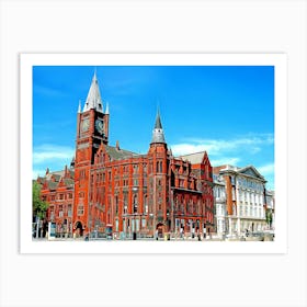 The University Of Liverpool Victoria Building 1 Art Print