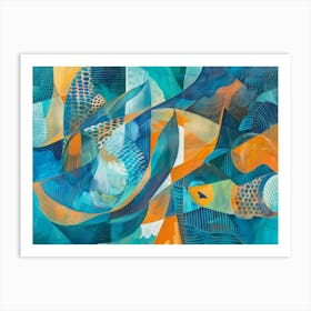 Abstract Painting 992 Art Print