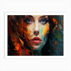 Portrait Of A Woman 20 Art Print