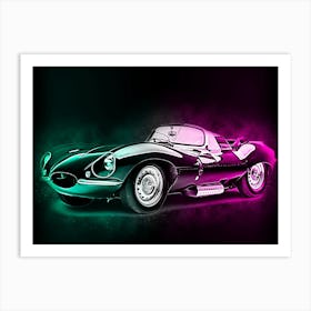 Jaguar Xkss Art Print