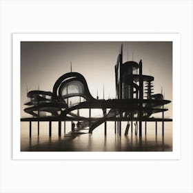 Futuristic Architecture Art Print