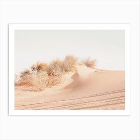 Warm Desert Dunes Art Print