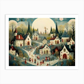 Village 3 Art Print