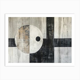 'Black And White' Art Print