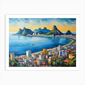 Rio De Janeiro art Art Print