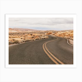 High Desert Road Art Print