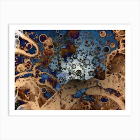 Alcohol Ink Is Another Galaxy Art Print