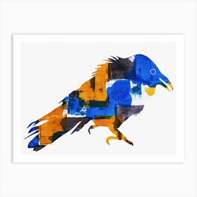 Animal Negative Space ― Bird Art Print