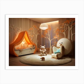 Children'S Bedroom Art Print