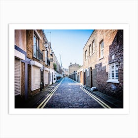 Empty Street Of London // Travel Photography Art Print
