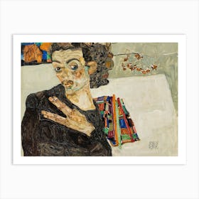 Self Portrait (1911), Egon Schiele Art Print