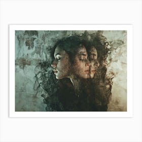 Portrait Of A Woman 72 Art Print