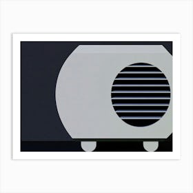 Air Conditioner Minimal Design Art Print