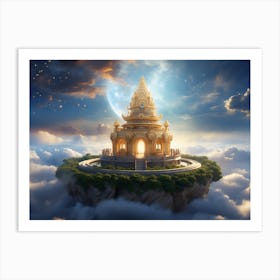 High Temple Art Print