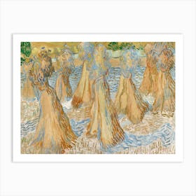 Sheaves Of Wheat (1890), Vincent Van Gogh Art Print